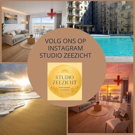 Zwembad Met Frontaal Zeezicht Appartement