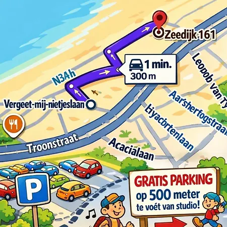 Zwembad Met Frontaal Zeezicht