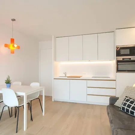 Appartement Zwembad Met Frontaal Zeezicht Ostende