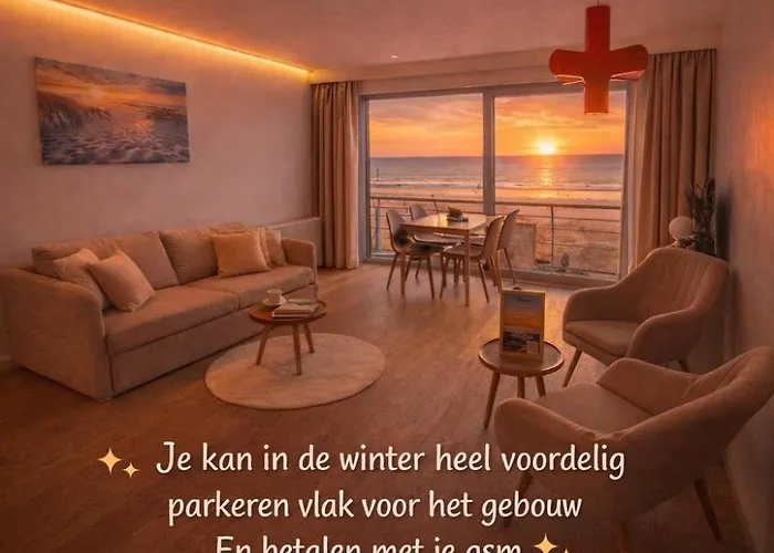 Zwembad Met Frontaal Zeezicht Apartment