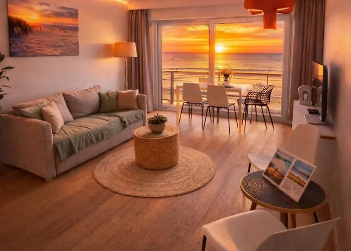 Zwembad Met Frontaal Zeezicht